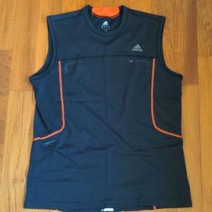 Adidas cutoffs sleeveless shirt